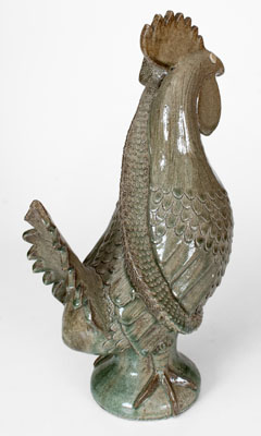 Clint Alderman (Georgia) Rooster w/ Applied Rattlesnake, 2001