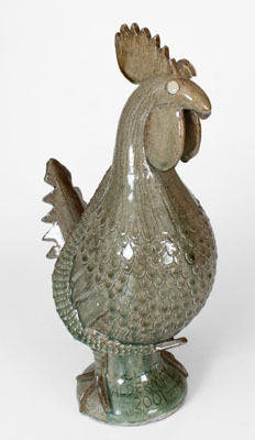 Clint Alderman (Georgia) Rooster w/ Applied Rattlesnake, 2001