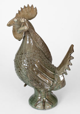 Clint Alderman (Georgia) Rooster w/ Applied Rattlesnake, 2001