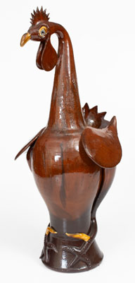 Roger Corn, Barks County, Georgia Pottery Rooster, 2001