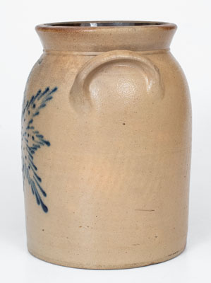 LYONS (Thompson Harrington, Lyons, NY) Stoneware Starburst Jar