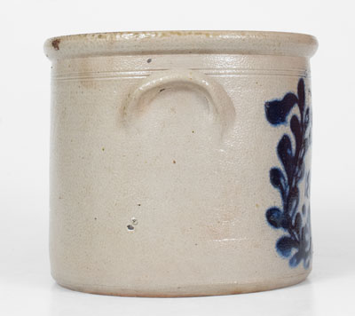 WEST TROY, N.Y. POTTERY Stoneware Crock, Dated 1870