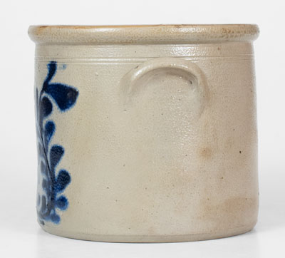 WEST TROY, N.Y. POTTERY Stoneware Crock, Dated 1870