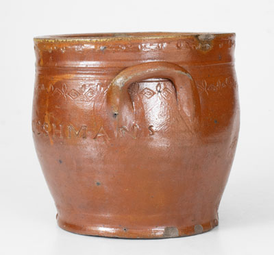 Albany-Glazed PAUL CUSHMAN (Albany, New York) Stoneware Jar