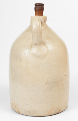 Very Rare F. B. NORTON & CO. / WORCESTER, MASS. Stoneware Jug w/ Elaborate Standing Chicken Design