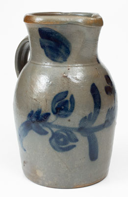 Extremely Rare attrib. T. & J. Ducey, Petersburg, VA Stoneware Pitcher