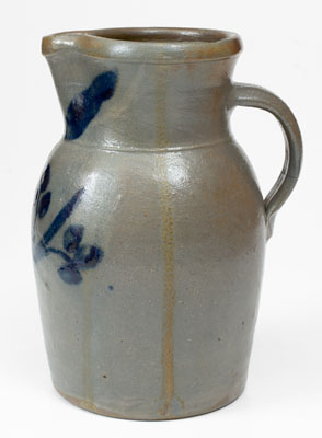 Extremely Rare attrib. T. & J. Ducey, Petersburg, VA Stoneware Pitcher