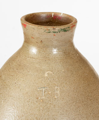 T. B. (Timothy Boggs, Alamance County, NC) Stoneware Tomato Canning Jar