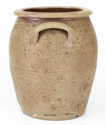 Scarce W. N. CRAVEN, Randolph County, NC 3 Gal. Stoneware Jar