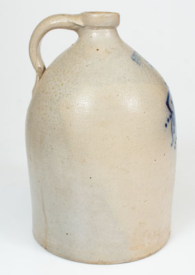 Extremely Rare J. NORTON & CO. / BENNINGTON, VT Stoneware Jug w/ Pear Decoration