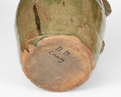Fine Large-Sized Stoneware Face Jug, Inscribed 