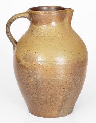 Ohio River Valley Stoneware Pitcher, 2nd quarter 19th century