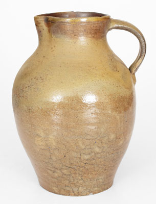 Ohio River Valley Stoneware Pitcher, 2nd quarter 19th century