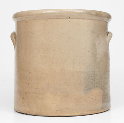 4 Gal. New York State Stoneware Crock w/ Large Cobalt Bird Design