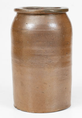 Scarce P. A. HUFFMAN, Madison County, Kentucky Half-Gallon Stoneware Jar, c1850