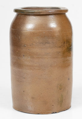 Scarce P. A. HUFFMAN, Madison County, Kentucky Half-Gallon Stoneware Jar, c1850