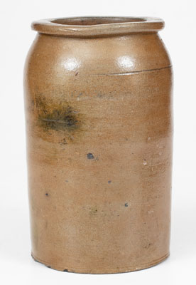 Scarce P. A. HUFFMAN, Madison County, Kentucky Half-Gallon Stoneware Jar, c1850