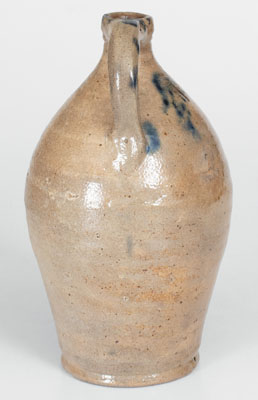 Small-Sized NY State Stoneware Jug, probably Howe & Clark, Athens, NY, early 19th century