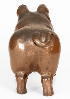 Unusual Large-Sized Sewertile Pig Impressed NATIONAL SEWER PIPE CO. / AKRON, OH