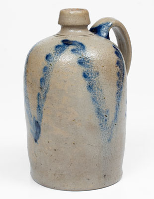 Scarce attrib. Richard C. Remmey, Philadelphia, PA Decorated Stoneware Jug