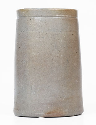 Small-Sized HAMILTON & JONES / GREENSBORO, PA Stenciled Stoneware Canning Jar