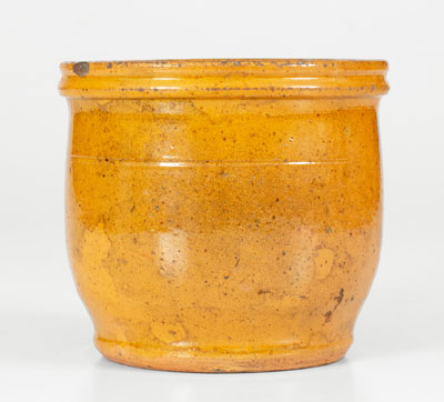 JOHN BELL (Waynesboro, Pennsylvania) Small-Sized Redware Ja, c1840-80