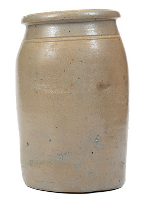 T. F. REPPERT / SUCCESSOR TO JAS. HAMILTON & CO. / GREENSBORO, PA Stoneware Jar