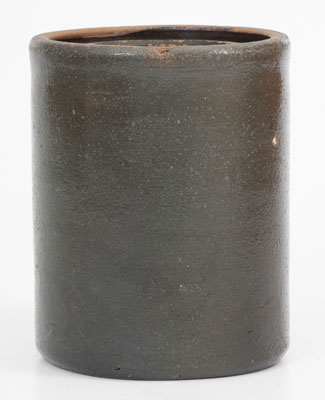 Scarce Jackson Courthouse, WV Small-Sized Stoneware Canning Jar, 