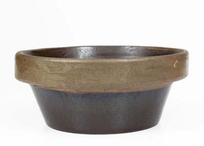 Scarce JAS. HAMILTON & CO., Greensboro, PA Stoneware Bowl, c1875