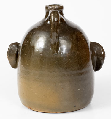 Fine Early-Period Lanier Meaders Face Jug, Cleveland, Georgia, early 1970s