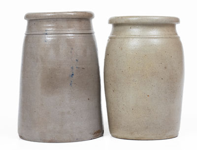 Lot of Two: Western Pennsylvania Stoneware, circa 1875