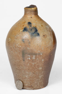 Small-Sized Stoneware Jug attrib. Howe and Clark, Athens, New York