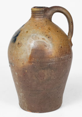 Small-Sized Stoneware Jug attrib. Howe and Clark, Athens, New York