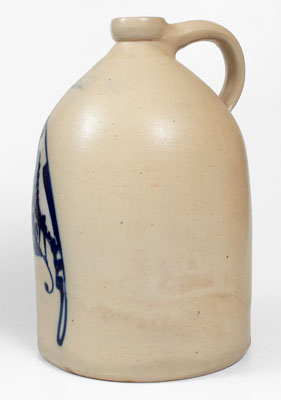 F. B. NORTON & CO. / WORCESTER, MASS. 4 Gal. Stoneware Parrot Jug