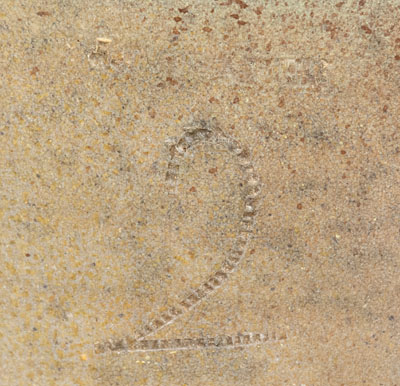 Lot of Two: Stoneware Cream Risers Marked J. D. CRAVEN and E. A. POE / FAYETTEVILLE, NC