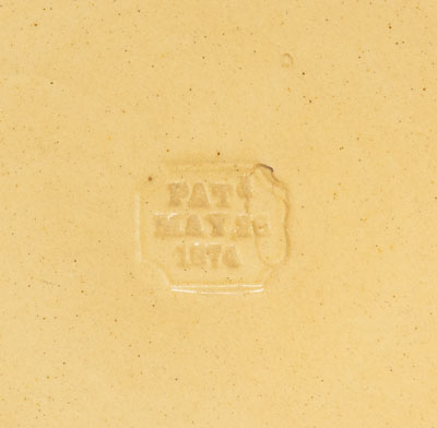 Lot of Two: Yellowware Dishes Marked for JEFFORDS (Philadelphia, PA) and SCHREIBER (Phoenixville, PA)