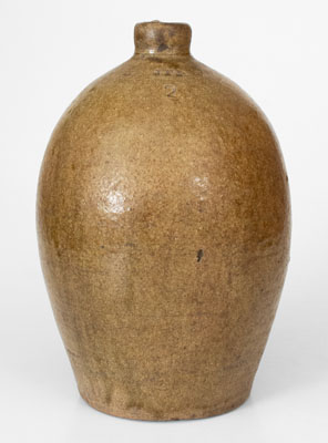 James Franklin Seagle, Vale, Lincoln County, NC Stoneware Jug, Stamped "JFS"