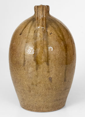 James Franklin Seagle, Vale, Lincoln County, NC Stoneware Jug, Stamped 