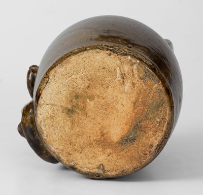 Extremely Rare Face Jug attributed to Cheever and Lanier Meaders, Cleveland, Georgia, circa 1967