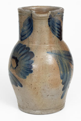 Half-Gallon Stoneware Pitcher attrib. William Linton, Baltimore, MD, circa 1860