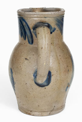 Half-Gallon Stoneware Pitcher attrib. William Linton, Baltimore, MD, circa 1860