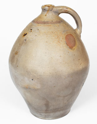 Rare SPRINGFIELD, Ohio Three-Gallon Stoneware Jug, possibly Daniel Fisk