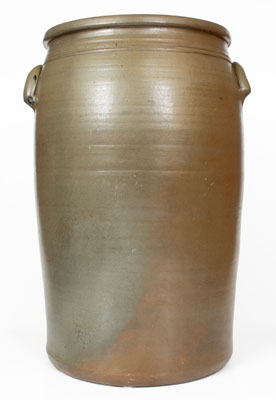 Fine 20 Gal. HAMILTON & JONES / AGENTS / GREENSBORO, PA Stoneware Crock