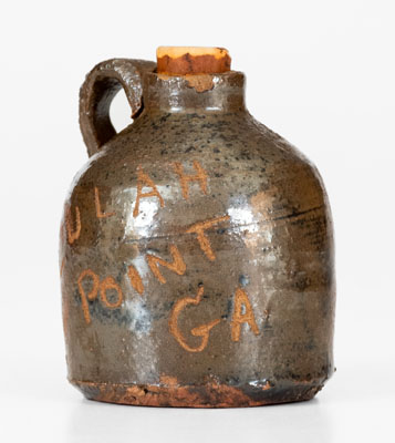 TALLULAH POINT, Georgia Stoneware Scratch Mini Jug