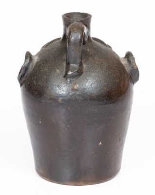 Attrib. Brown Pottery, Arden, North Carolina, Stoneware Face Jug, c1930