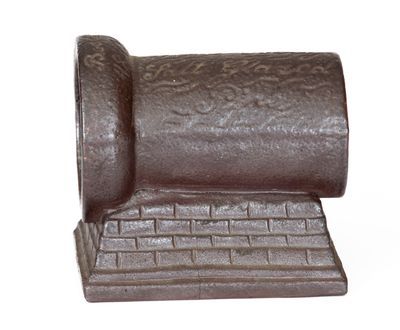 Rare Portland, Maine Sewer Tile Pipe w/ "Boston Office, 42 Oliver Street" Advertising