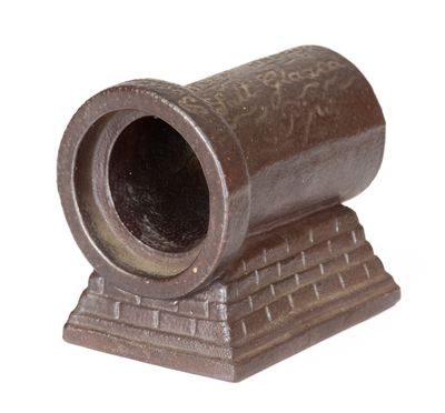 Rare Portland, Maine Sewer Tile Pipe w/ "Boston Office, 42 Oliver Street" Advertising