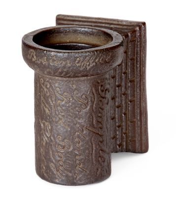 Rare Portland, Maine Sewer Tile Pipe w/ "Boston Office, 42 Oliver Street" Advertising