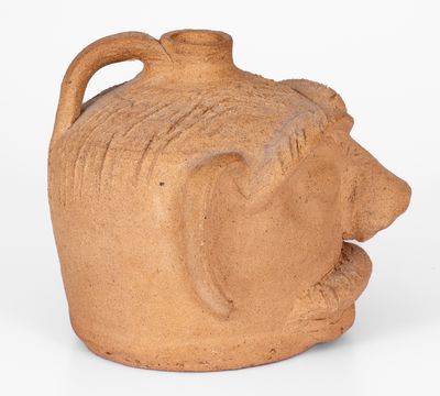 Important Arie Meaders Face Jug with