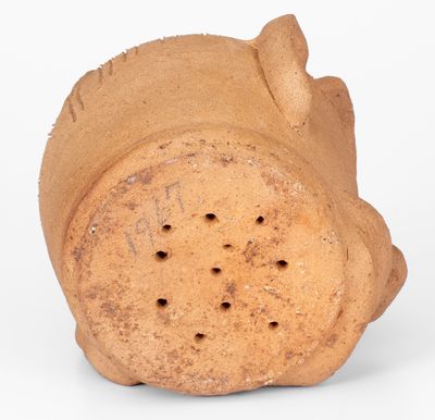 Important Arie Meaders Face Jug with